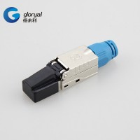 STP FTP RJ45 Cat. 8 Connector Toolless Modular Plug